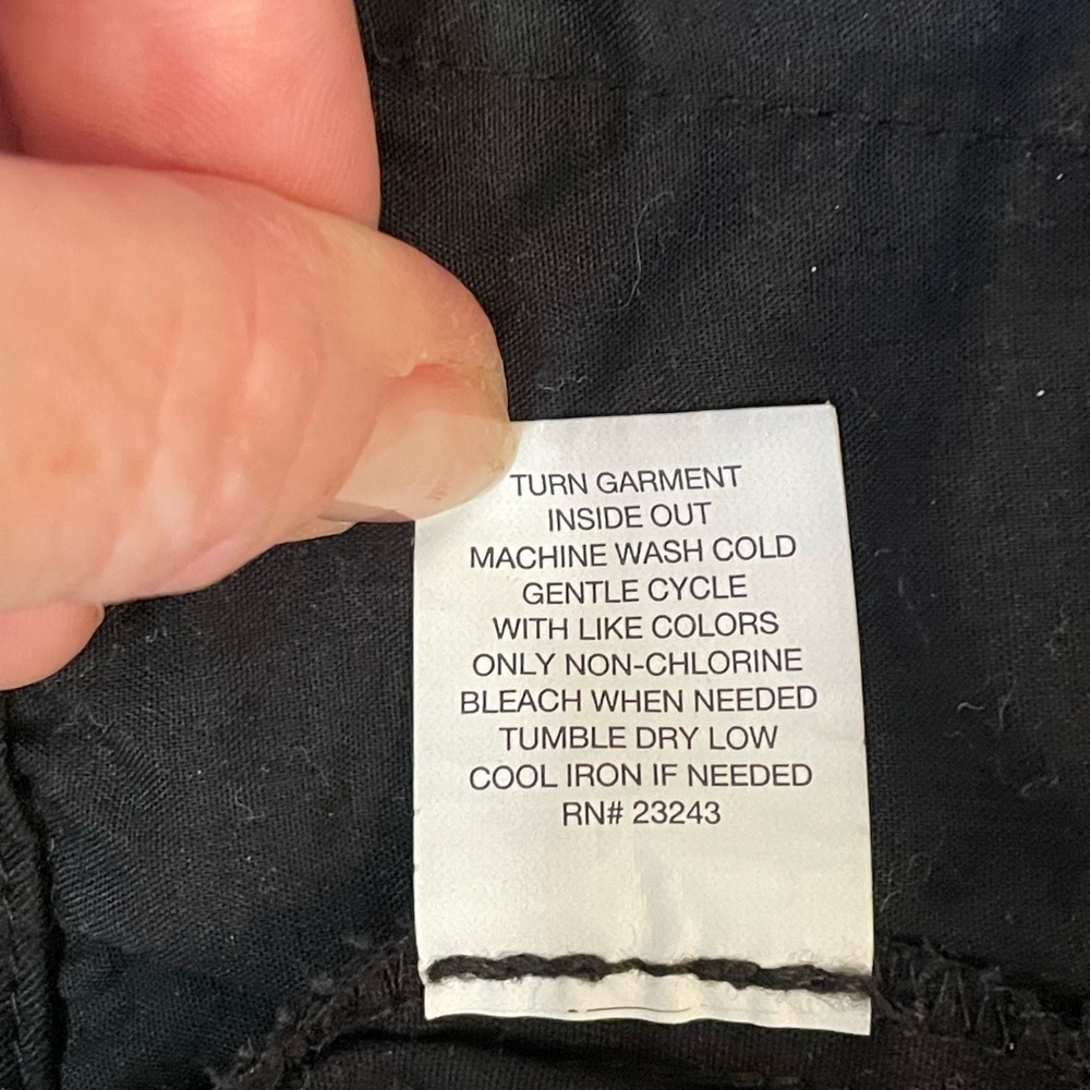 New York & Company Chino Black Stretch Shorts Size 12 - Picture 7 of 10